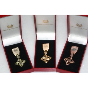 Pewter Medals in Gift Box